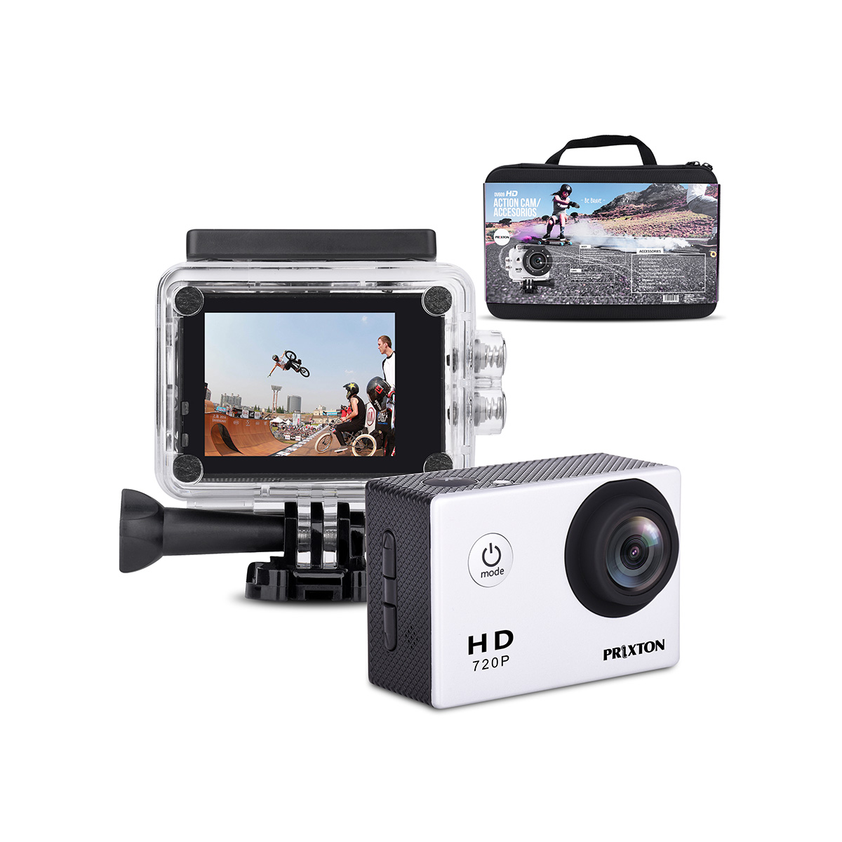 Action Cam DV609 Submersible with 2 Screen