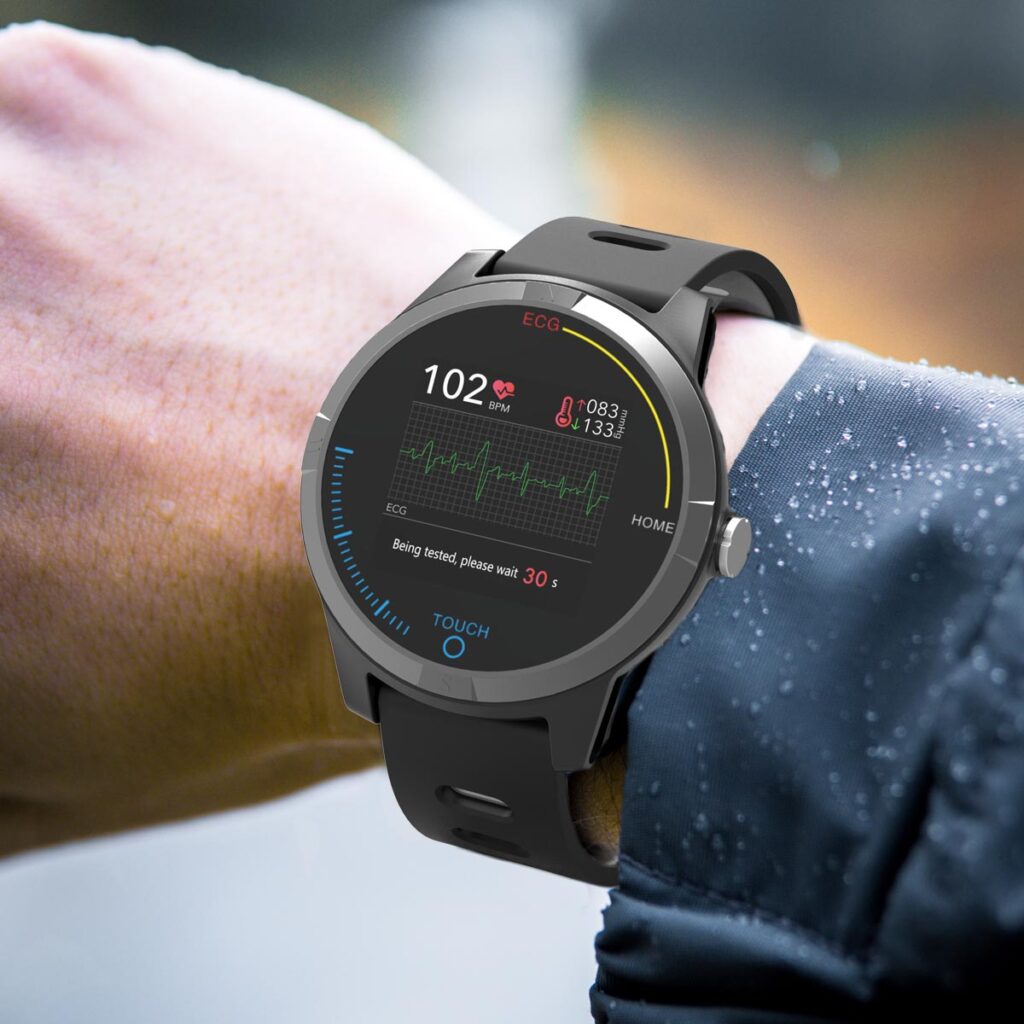 android smart watch with ekg