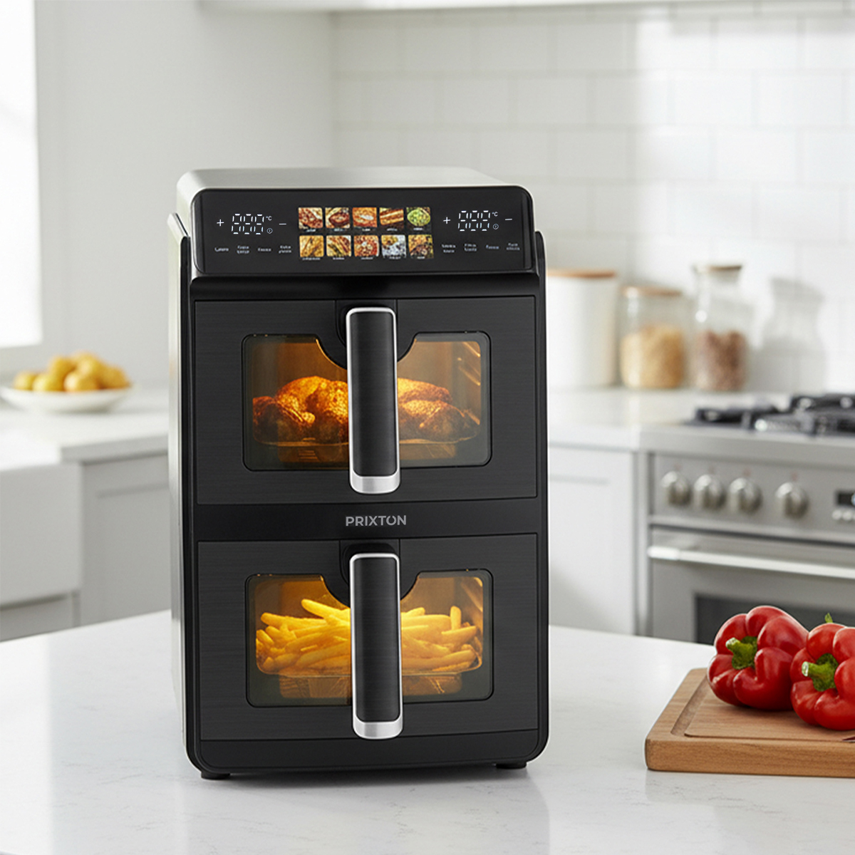 FREIDORA AIRE COOK ORGANICS DUAL 10 L 06