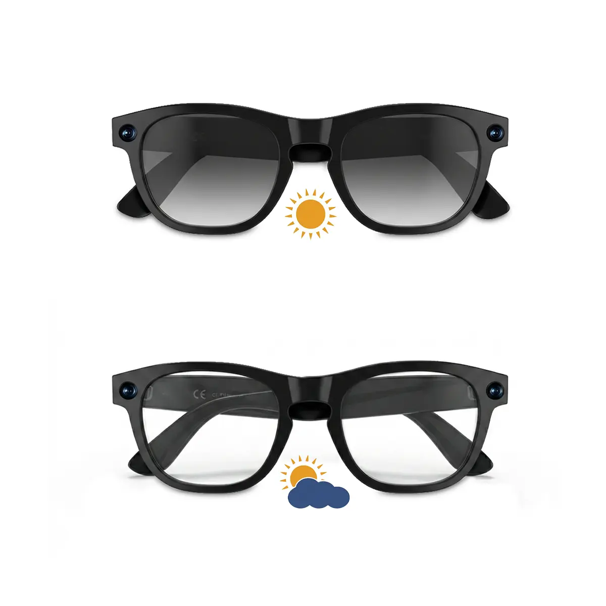 GAFAS INTELIGENTES IRIS BLACK LENTES
